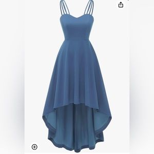 DRESSTELLS Dusty Blue cocktail or wedding guest dress. Never worn!